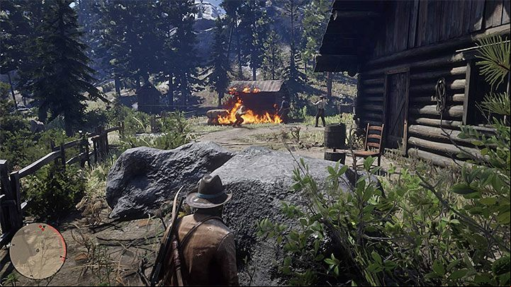 The mission marker can appear in the gang camp in the second chapter of the game, but you can also deal with it in the third chapter - Red Dead Redemption 2: Dutchs Gang Missions and Jobs - walkthrough, map - Side quests - Red Dead Redemption 2 Guide