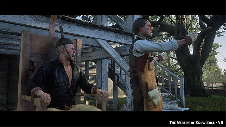 Wait a bit for the new quest marker to appear in Saint Denis - Red Dead Redemption 2: The Mercies of Knowledge - walkthrough, map - Side quests - Red Dead Redemption 2 Guide