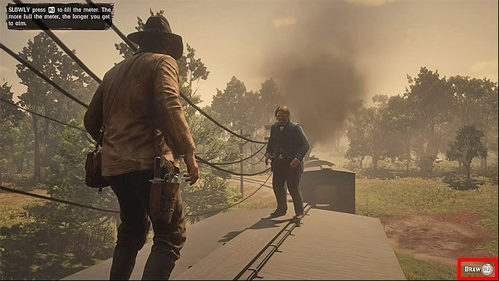 Each revolver duel consists of two phases - Red Dead Redemption 2: Revolver duel - how to win? - Combat - Red Dead Redemption 2 Guide