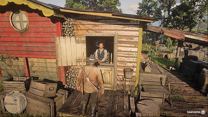 Fence, just like regular traders, appear on the RDR2 world map as soon as you discover them during your journey - Red Dead Redemption 2: Fence - what services does he offer? - Exploring the game world - Red Dead Redemption 2 Guide
