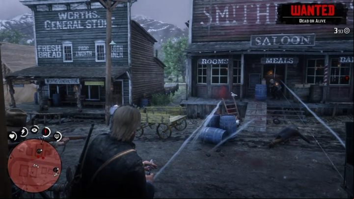 The second variant requires Arthur to use a dynamite - Red Dead Redemption 2: Sodom? Back to Gomorrah - walkthrough - Chapter 3 - Clemens Point - Red Dead Redemption 2 Guide