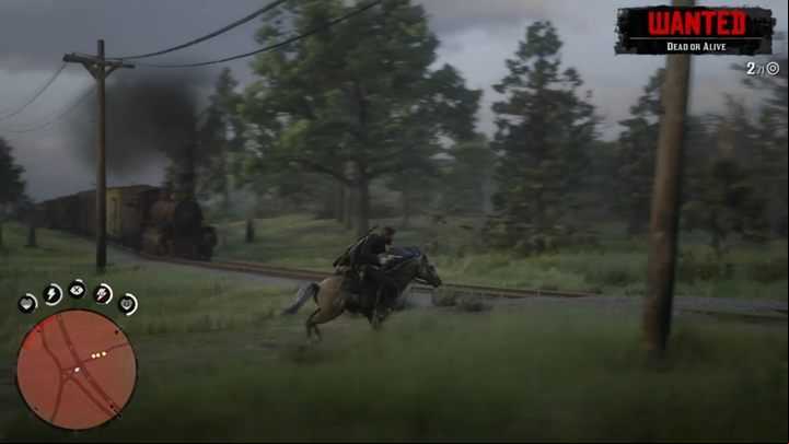 The gang is chased by a few law enforcers - Red Dead Redemption 2: Sodom? Back to Gomorrah - walkthrough - Chapter 3 - Clemens Point - Red Dead Redemption 2 Guide