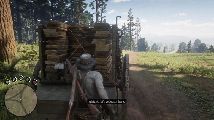 Eventually, youll find a dead Wayne - pick up the stolen toolbox and put it oo the truck - Red Dead Redemption 2: The Tool Box - walkthrough - Epilogue Part 2 - Beechers Hope - Red Dead Redemption 2 Guide