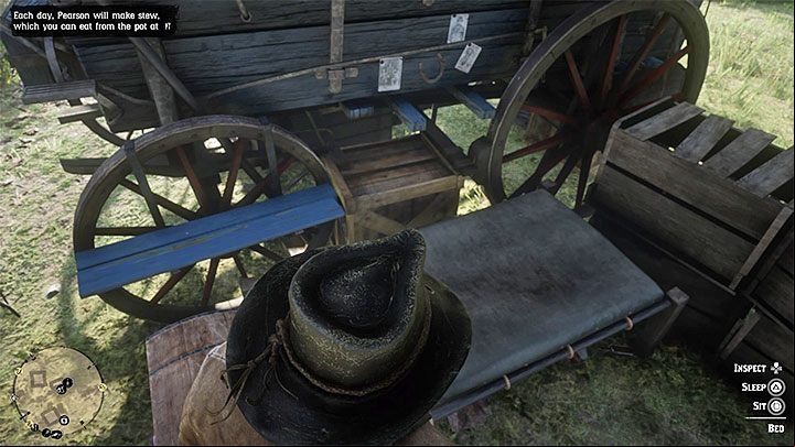 In order to change the time of day you have to use the bed to go to rest - Red Dead Redemption 2: Time of day - how to quickly change it? - Exploring the game world - Red Dead Redemption 2 Guide
