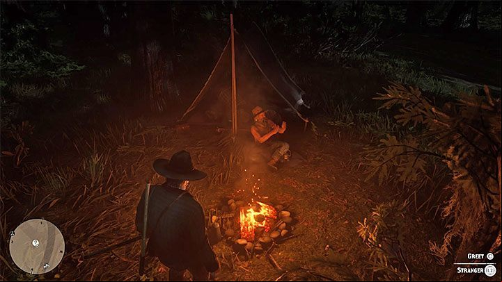Look for the quest marker in Bluewater Marsh, north-west of Lagras - see the picture above - Red Dead Redemption 2: A Fine Night for It - walkthrough, map - Side quests - Red Dead Redemption 2 Guide