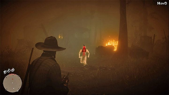 Cajun asks you to help him deal with the Night Folk - these people are near his cabin on the swamps - Red Dead Redemption 2: A Fine Night for It - walkthrough, map - Side quests - Red Dead Redemption 2 Guide