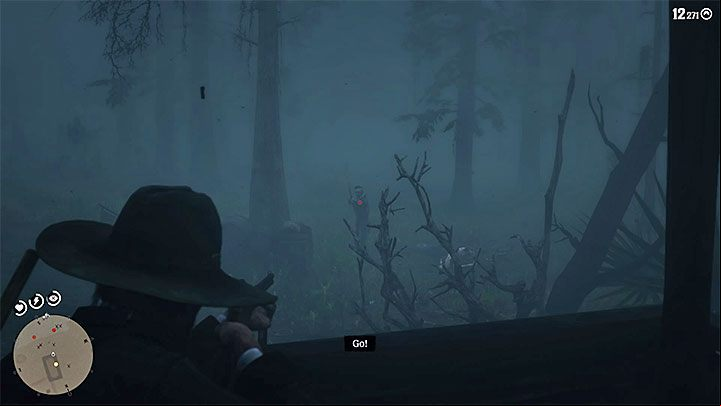 Enter the cabin - Red Dead Redemption 2: A Fine Night for It - walkthrough, map - Side quests - Red Dead Redemption 2 Guide