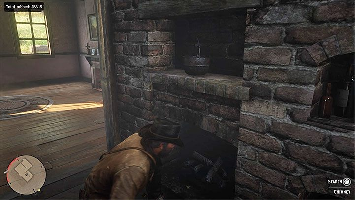 Once inside, you must start looking for any containers (wardrobes, chests etc - Red Dead Redemption 2: The Spines of America - walkthrough - Chapter 2 - Horseshoe Overlook - Red Dead Redemption 2 Guide