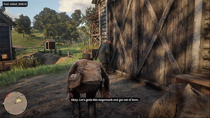 The second part is to steal the stagecoach - Red Dead Redemption 2: The Spines of America - walkthrough - Chapter 2 - Horseshoe Overlook - Red Dead Redemption 2 Guide