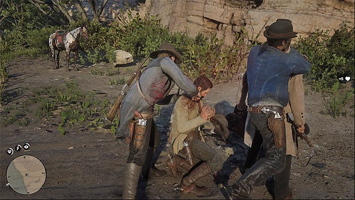 Reach the river and dismount your horse - Red Dead Redemption 2: The First Shall Be Last - walkthrough - Chapter 2 - Horseshoe Overlook - Red Dead Redemption 2 Guide