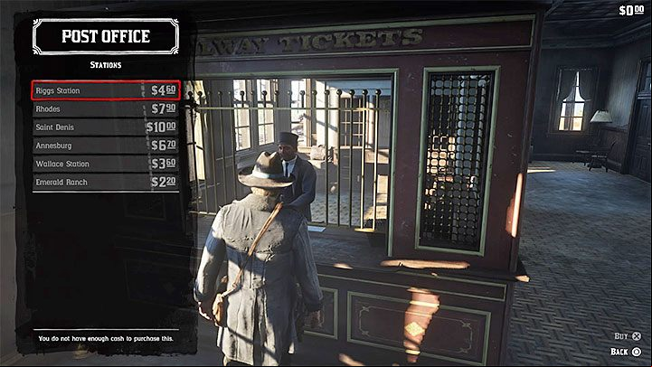 The game has a well-developed railway network - trains travel accordingly to the schedule - Red Dead Redemption 2: Fast travel - how to use? - Exploring the game world - Red Dead Redemption 2 Guide