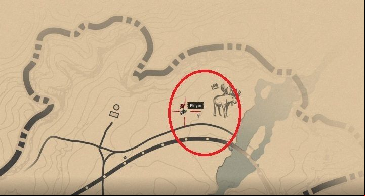 1 - Red Dead Redemption 2: Legendary Elk - maps, tips - Legendary Animals - Red Dead Redemption 2 Guide