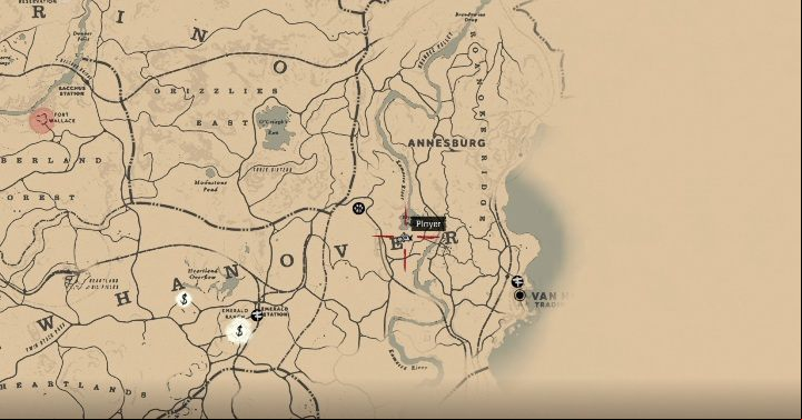 14 - Red Dead Redemption 2: Dreamcatchers - where to find all of them? Maps - Secrets and collectibles - Red Dead Redemption 2 Guide