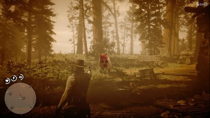Once the cut-scenes are over, you will be attacked by a bear - Red Dead Redemption 2: A Really Big Bastard - walkthrough - Epilogue Part 2 - Beechers Hope - Red Dead Redemption 2 Guide