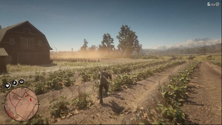 Run through the fields - Red Dead Redemption 2: Visiting Hours - walkthrough - Chapter 6 - Beaver Hollow - Red Dead Redemption 2 Guide