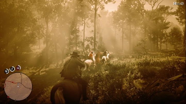 Reaching the animal starts the last part of this mission - Red Dead Redemption 2: Just a Social Call - walkthrough - Chapter 6 - Beaver Hollow - Red Dead Redemption 2 Guide