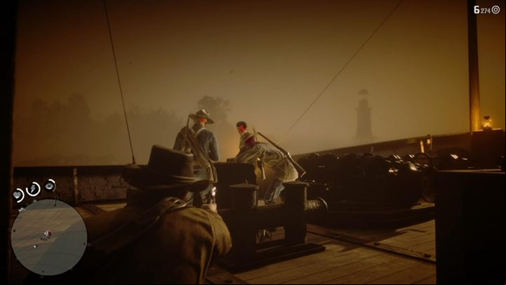 The three guards playing cards can be killed with any of your firearms - Red Dead Redemption 2: A Rage Unleashed - walkthrough - Chapter 6 - Beaver Hollow - Red Dead Redemption 2 Guide