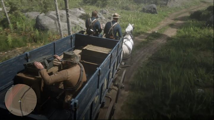 Approach the black chest - Red Dead Redemption 2: Honor, Amongst Thieves - walkthrough - Chapter 6 - Beaver Hollow - Red Dead Redemption 2 Guide
