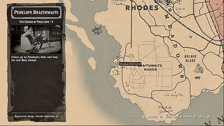 The opportunity to continue the ploy of young lovers appears in chapter 6 - Red Dead Redemption 2: The Course of True Love 4-5 - walkthrough, map - Side quests - Red Dead Redemption 2 Guide