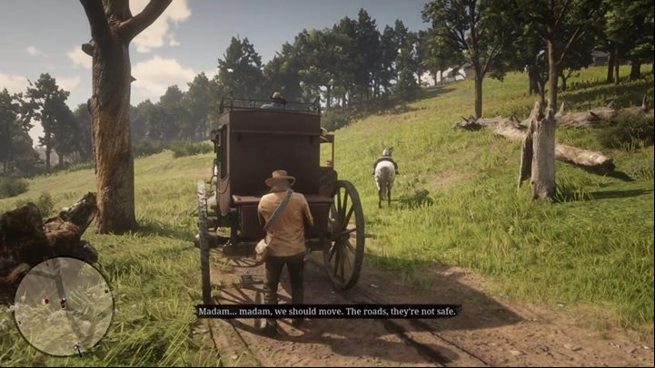 Start sneaking when you notice that the guards have left - Red Dead Redemption 2: Friends in Very Low Places - walkthrough - Chapter 3 - Clemens Point - Red Dead Redemption 2 Guide