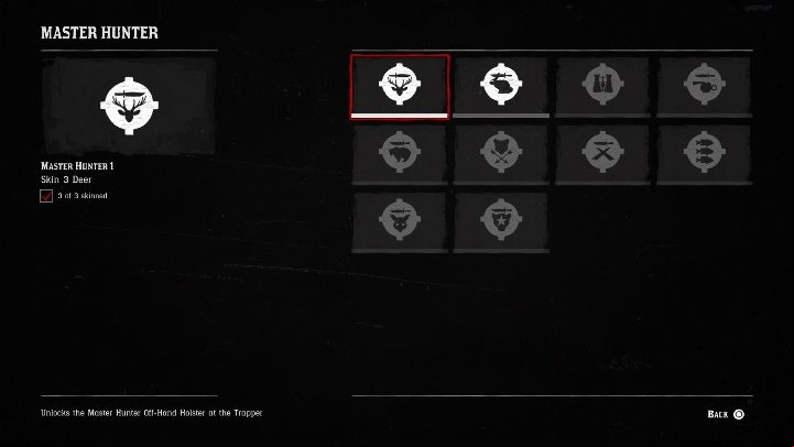 Master Hunter 1 - Red Dead Redemption 2: Challenges, all - maps, tips, rewards, requirements - Secrets and collectibles - Red Dead Redemption 2 Guide