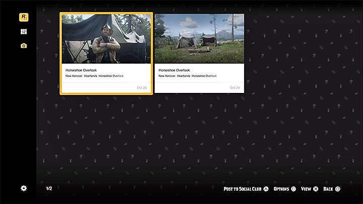 You can save every picture - Red Dead Redemption 2: Photos - how to take? - Arthur and Dutchs gang - Red Dead Redemption 2 Guide