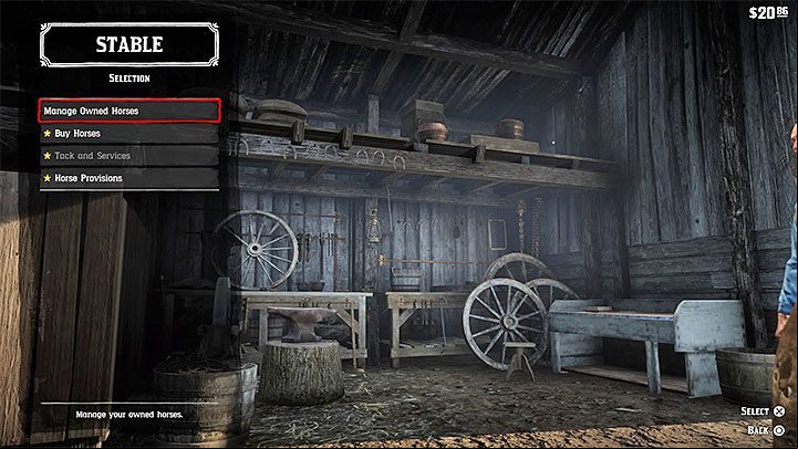 Stables allow you to, first of all, store the horses owned by Arthur - Red Dead Redemption 2: Horse - can I change it, how? - Arthur and Dutchs gang - Red Dead Redemption 2 Guide