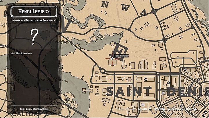 Then, read the Invitation from Mayor Lemieux from your inventory - Red Dead Redemption 2: Idealism and Pragmatism for Beginners - walkthrough, map - Side quests - Red Dead Redemption 2 Guide