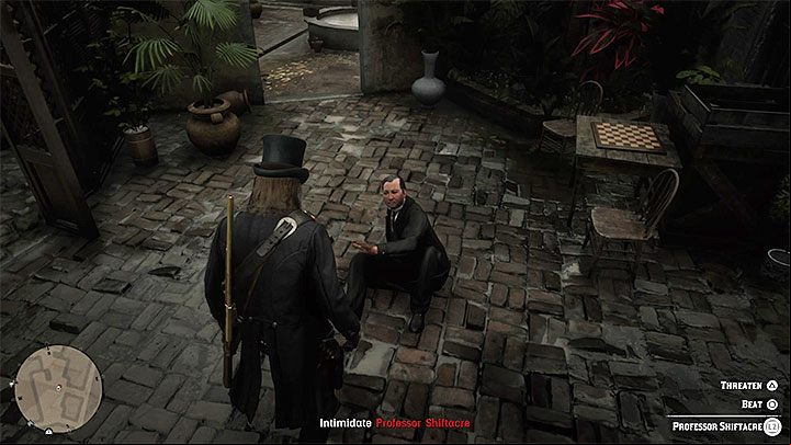 The mission starts at the back of the property - Red Dead Redemption 2: Idealism and Pragmatism for Beginners - walkthrough, map - Side quests - Red Dead Redemption 2 Guide