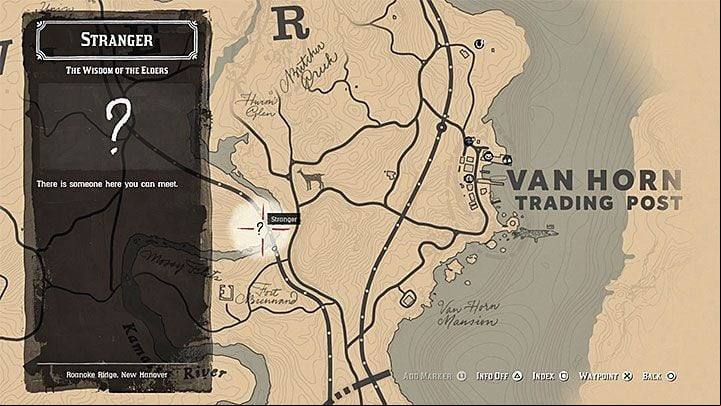 1 - Red Dead Redemption 2: The Wisdom of the Elders - walkthrough, map - Side quests - Red Dead Redemption 2 Guide