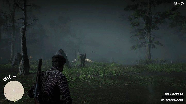 The Bull Gator requires heavier weapons - Red Dead Redemption 2: Legendary Bull Gator - maps, tips - Legendary Animals - Red Dead Redemption 2 Guide