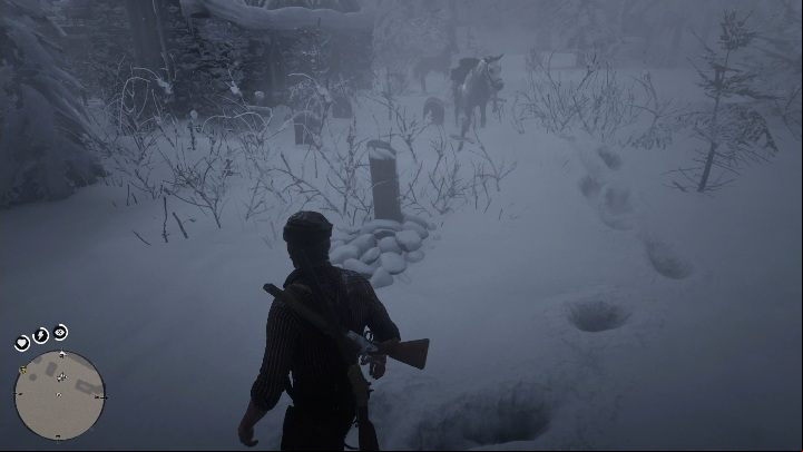 The grave is located at the cemetery, near the church - Red Dead Redemption 2: Graves - maps, locations, tips - Secrets and collectibles - Red Dead Redemption 2 Guide