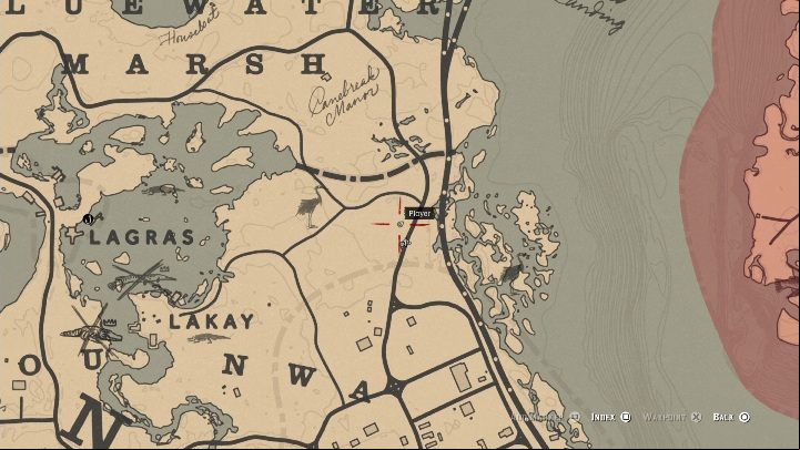 The graves can be found near Saint Denis, east of Lagras - Red Dead Redemption 2: Graves - maps, locations, tips - Secrets and collectibles - Red Dead Redemption 2 Guide