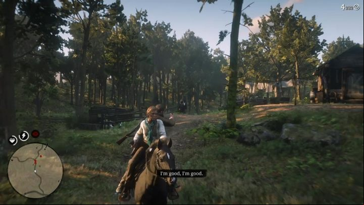 After the cut-scene, press Circle/B until Arthur is saved by Abigail - Red Dead Redemption 2: Red Dead Redemption mission - walkthrough - Chapter 6 - Beaver Hollow - Red Dead Redemption 2 Guide