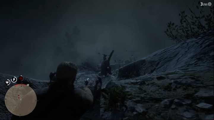 Run together with John and shoot your pursuers - Red Dead Redemption 2: Red Dead Redemption mission - walkthrough - Chapter 6 - Beaver Hollow - Red Dead Redemption 2 Guide