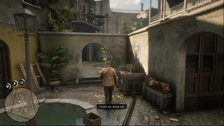 Go to the indicated place, talk to the children, and then follow them - Red Dead Redemption 2: The Joys of Civilization - walkthrough - Chapter 4 - Shady Belle - Red Dead Redemption 2 Guide