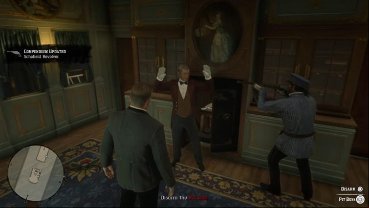 Go now with the ships worker to the top - Red Dead Redemption 2: A Fine Night of Debauchery - walkthrough - Chapter 4 - Shady Belle - Red Dead Redemption 2 Guide