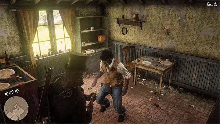 Follow the drunk man to the main building of the homestead - Red Dead Redemption 2: Money Lending and Other Sins 5 - walkthrough, map - Side quests - Red Dead Redemption 2 Guide