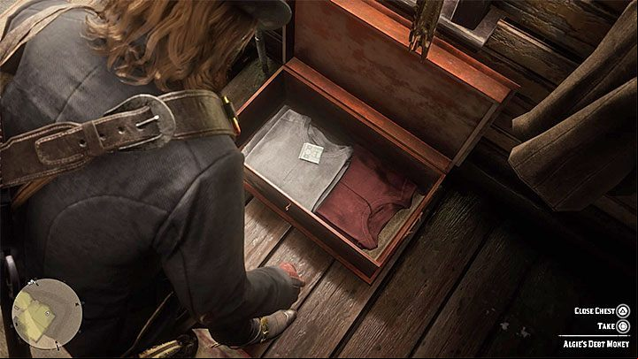 Your new objective is to search the house and look for the stash - Red Dead Redemption 2: Money Lending and Other Sins 5 - walkthrough, map - Side quests - Red Dead Redemption 2 Guide