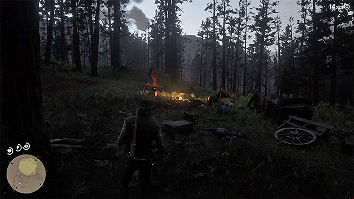 Go to the Tall Trees location west of Blackwater - Red Dead Redemption 2: Elias Green - Bounty Hunting Mission - Blackwater - Red Dead Redemption 2 Guide