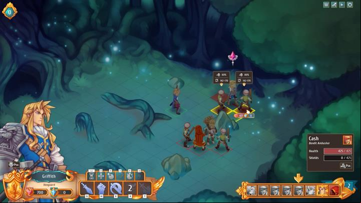 After a while, you will reach an encampment, where you can regenerate your health - The first journey and a new ally | Walkthrough for Chapter 1 - Walkthrough for Chapter 1 - Regalia: Of Man and Monarchs Game Guide