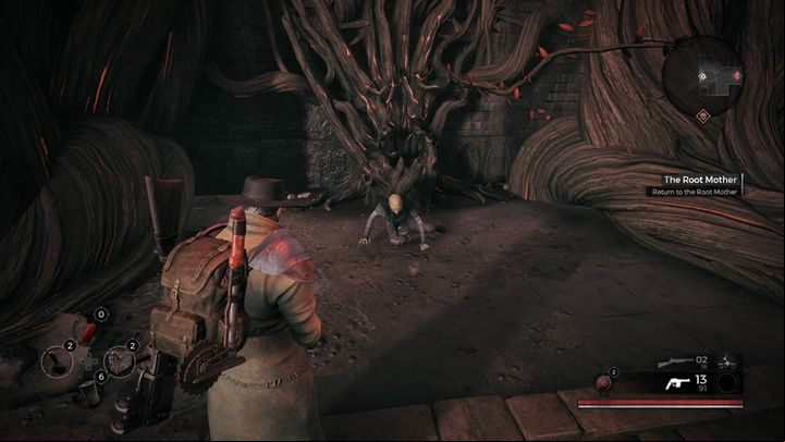 We will be attacked by three types of enemies - Devil, Slayer and Hulk - Remnant From the Ashes: The Root Mother boss - attacks, tactics, rewards, tips - Bosses - Remnant From the Ashes Guide