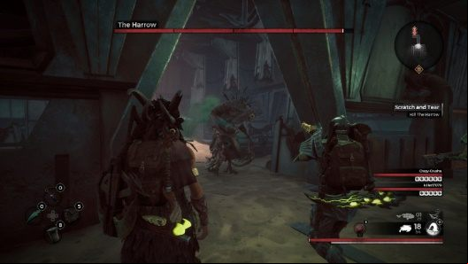 Upon entering the arena, The Harrow will be in front of you - Remnant From the Ashes: The Harrow boss - attacks, tactics, rewards, tips - Bosses - Remnant From the Ashes Guide
