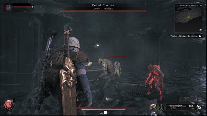A good option is to equip a weapon mod that deals area of effect damage - Remnant 2: How to beat Fetid Corpse? - Nerud - Remnant 2 Guide