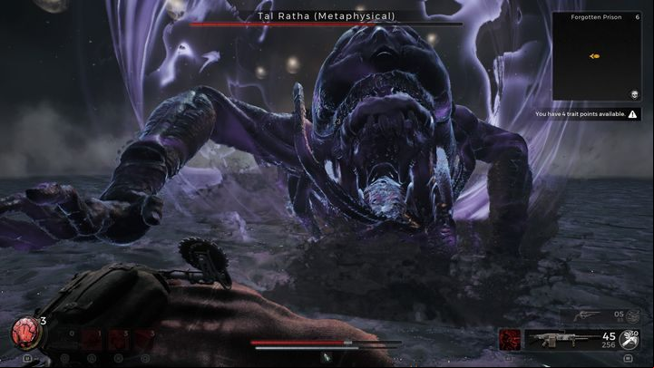 Tal Ratha (Metaphysical) will often teleport to close the distance, escape, or to use one of this stronger attacks - Remnant 2: How to beat Tal Ratha (Metaphysical)? - Nerud - Remnant 2 Guide
