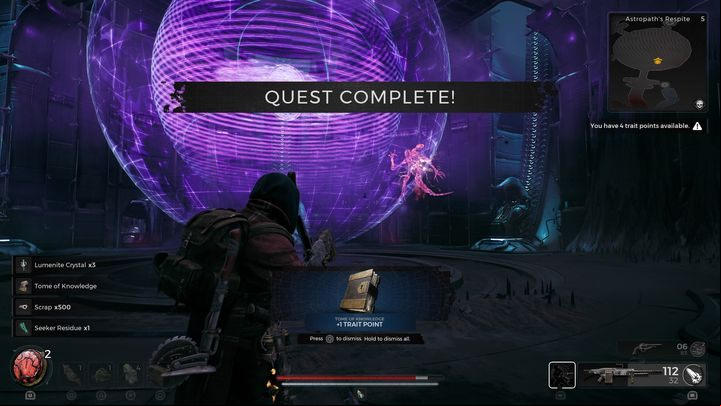For defeating The Astropath, you will receive the following rewards - Remnant 2: How to beat The Astropath? - Nerud - Remnant 2 Guide