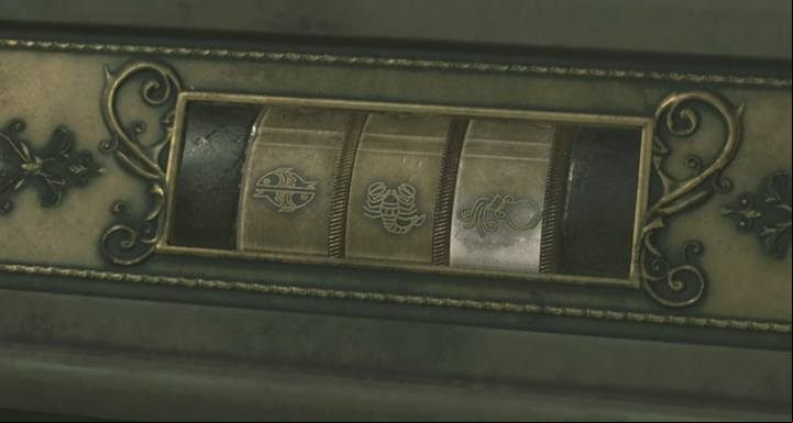 Reach the main halls upper floor and go to the western part of the building - to the library - Collect 3 medallions task | Police station in Resident Evil 2 - Walkthrough - Resident Evil 2 Guide