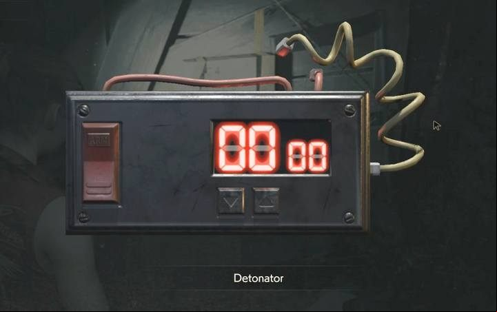 The detonator. - Collect 3 medallions task | Police station in Resident Evil 2 - Walkthrough - Resident Evil 2 Guide