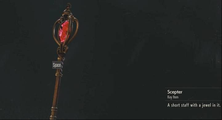 Take a Scepter and pull out a red jewel from it. - How to get the third weapon from the Armory? - Secrets and useful items - Resident Evil 2 Guide