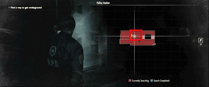 This locker is in Mens Locker Room on the second floor, near the staircase and the unreachable room with hot steam (Shower Room, 2F) - Locker combinations at police station in Resident Evil 2 - Secrets and useful items - Resident Evil 2 Guide